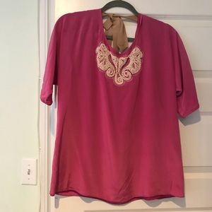 tibi silk top sz 6